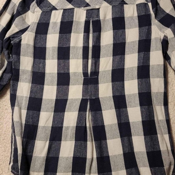 BKE Blue Plaid Shirt Size M - Picture 3 of 3